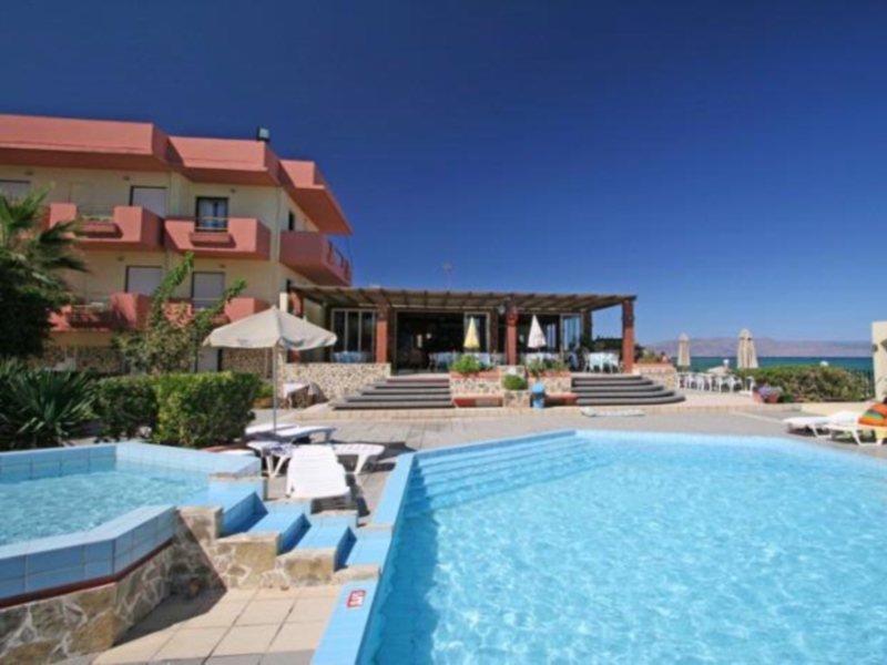 Hotel Haris On The Beach Agia Marina  Екстер'єр фото