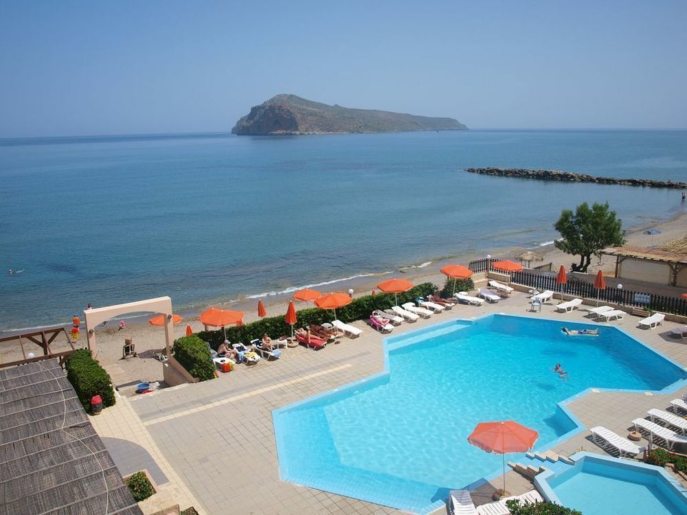 Hotel Haris On The Beach Agia Marina  Екстер'єр фото
